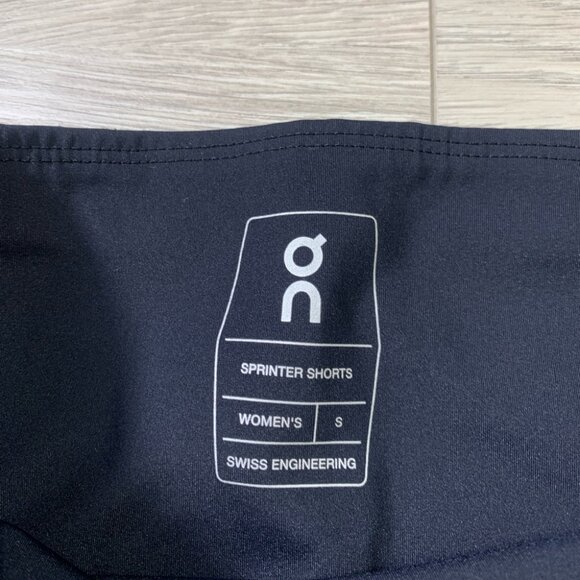 On Running Sprinter Navy Running Training Shorts - Picture 8 of 13